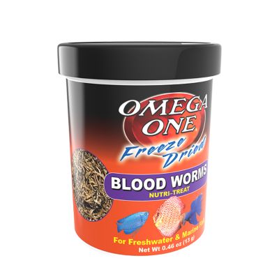 Image showing  Freeze Dried Bloodworms, 0.46 oz.