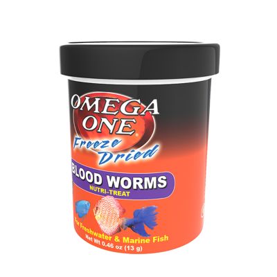 Image showing  Freeze Dried Bloodworms, 0.46 oz.