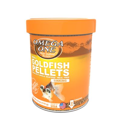 Image showing  Small Sinking Goldfish Pellets, 4.2 oz.