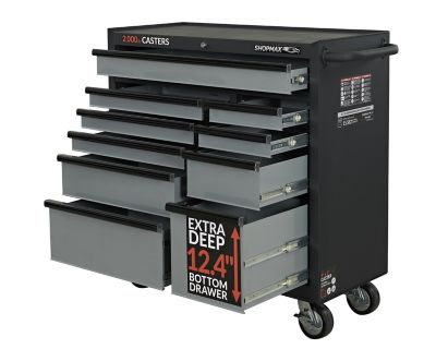 Image showing  41 in. 10-Drawer Rolling Cabinet