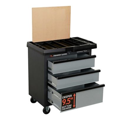 Image showing 2 th SHOPMAX 27 in. 3-Drawer Workbench