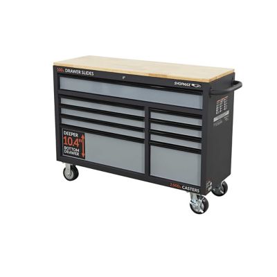 SHOPMAX 52 in. Workbench W 9-Drawer, 965209S5