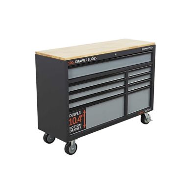Image showing 2 th SHOPMAX 18 in. x 38 in. x 52 in. 9-Drawer Workbench