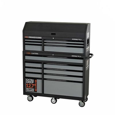 Image showing  52 in. 15-Drawer Tool Chest and Rolling Cabinet Combo, 2,500 lb. Capacity