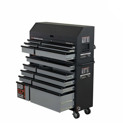 Image showing  52 in. 15-Drawer Tool Chest and Rolling Cabinet Combo, 2,500 lb. Capacity