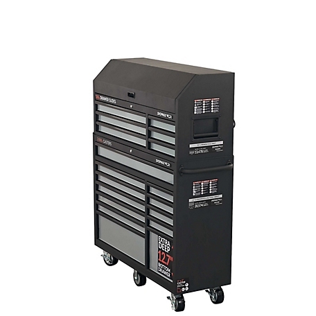 SHOPMAX 52 in. 18-Drawer Tool Chest & Rolling Cabinet Combo, 95206R2-12S5  at Tractor Supply Co.