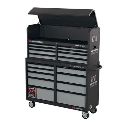 Image showing  52 in. 17-Drawer Tool Chest and Rolling Cabinet Combo