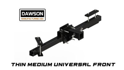 Dawson MFG Hitch Mate Thin Medium Universal Front, HM-THIN-MED-UNV-F