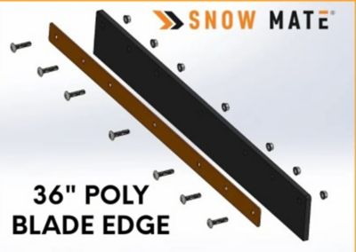 Dawson MFG Snow Mate 36 in.+ Poly Blade, SM-36-PB