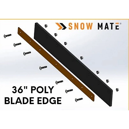 Dawson MFG Snow Mate 36 in.+ Poly Blade, SM-36-PB