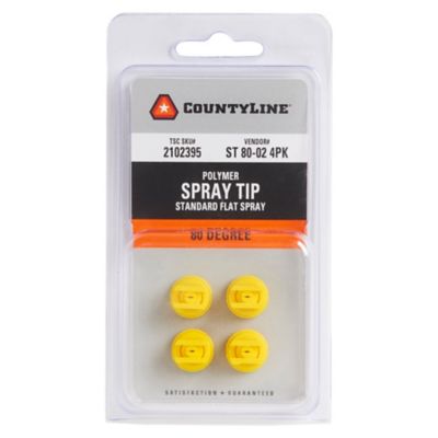 Image showing  0.2 GPM Standard Flat Spray Tips for Y8253048 CAP, 4-Pack
