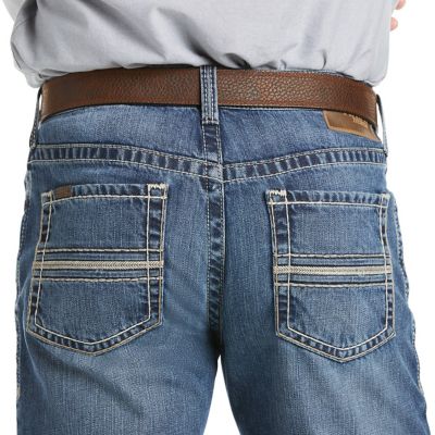 Image showing  Men's Relaxed Fit Low-Rise M2 Traditional Owens Bootcut Jeans