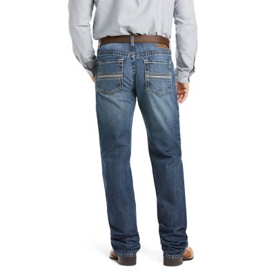 Image showing 1 th Ariat Men's Relaxed Fit Low-Rise M2 Traditional Owens Bootcut Jeans