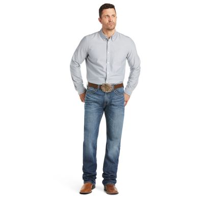 Image showing  Men's Relaxed Fit Low-Rise M2 Traditional Owens Bootcut Jeans