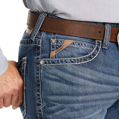 Image showing  Men's Relaxed Fit Low-Rise M2 Traditional Owens Bootcut Jeans