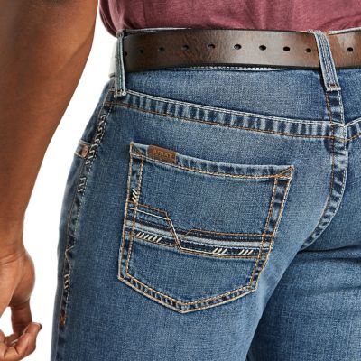 Image showing 1 th Ariat Men's M5 Stillwell Straight Leg Jeans