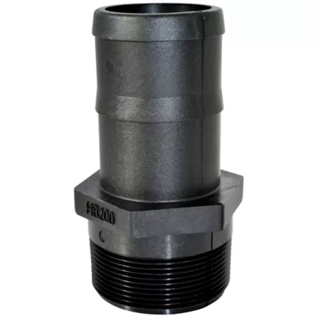 Green Leaf Inc Heavy Duty Polypropylene Combination Nipple Fitting 3 in NPT x 3 in. Ag Sprayer Fittings