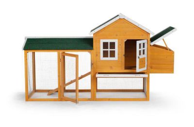 Image showing  Chicken Coop with Nest Box, 2 to 3 Chicken Capacity