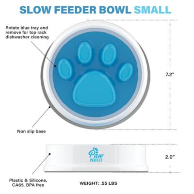 Image showing  Dog & Cat Slow Feeder Bowl, 16 oz.