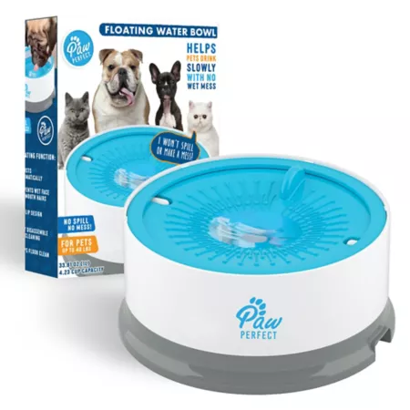 PawPerfect Floating Water Bowl for Dogs and Cats 1 L Pet Waterers & Fountains