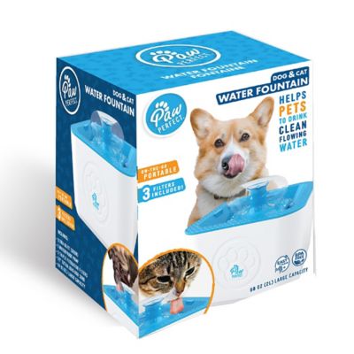Image showing 6 th PawPerfect 68 oz. Dog & Cat Pet Free-Falling Water Fountain