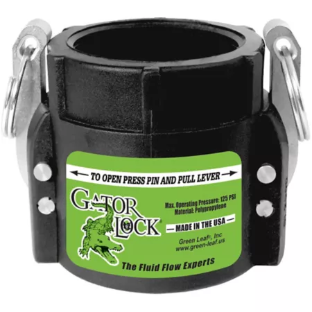 Gator Lock 3 in Quick coupler part D Ag Sprayer Fittings