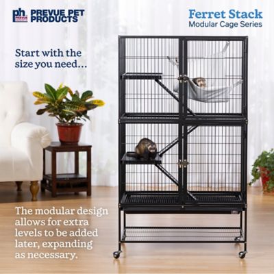 Image showing  2-Story Stacking Ferret Cage, 54 in. x 20 in.