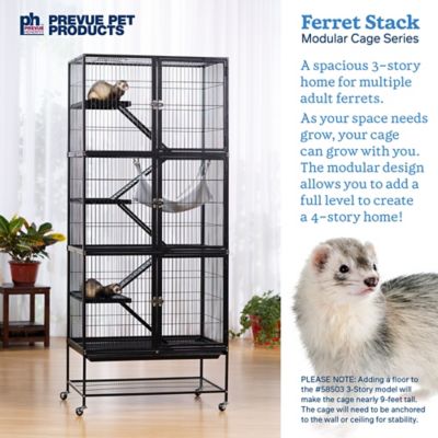 Image showing  Stacking Ferret Cage, 72 in. x 20 in.