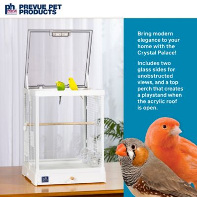 Image showing  Crystal Palace Glass Bird Cage