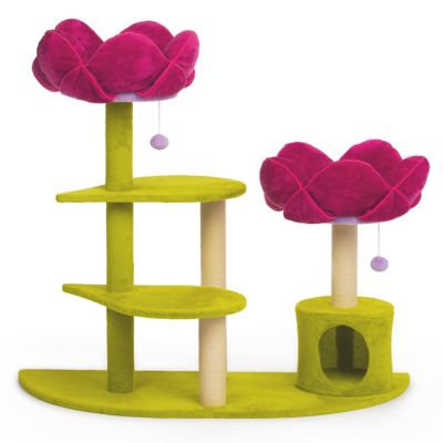 Image showing  44-1/2 in. Flower Garden Cat Tree