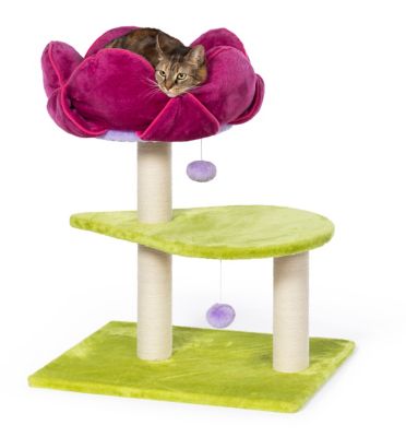 Prevue Pet Products 28-3/8 in. Flower Power Cat Tree