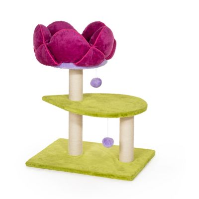 Image showing  28-3/8 in. Flower Power Cat Tree