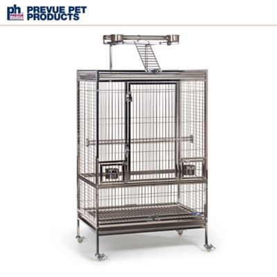 Prevue Pet Products Large Play-Top Stainless Steel Bird Cage