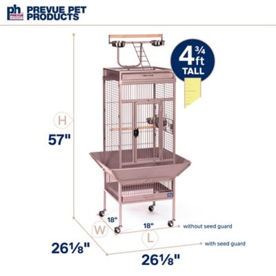 Image showing 6 th Prevue Pet Products 57 in. Play-Top Bird Cage
