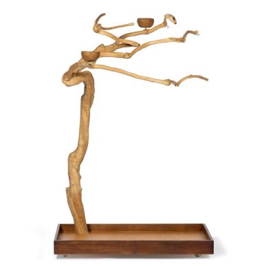 Image showing  Coffeawood Tree Style #2 Floor Bird Tree Stand, Medium
