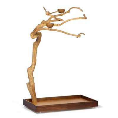 Image showing  Coffeawood Tree Style #2 Floor Bird Tree Stand, Medium