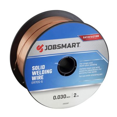 JobSmart 0.030 in. Solid Welding Wire, 2 lb.