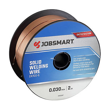 JobSmart 0.030 in. Solid Welding Wire, 2 lb.