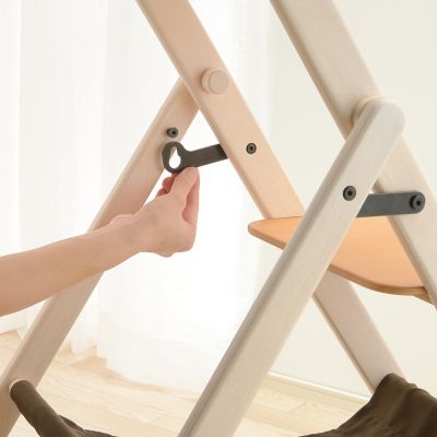 Image showing  49.5 in. Foldable Cat Ladder
