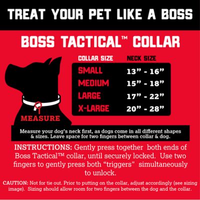 Image showing 1 th Boss Dog Tactical Dog Collar