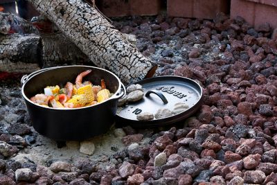 Image showing  Seasoned Deep Camp Dutch Oven