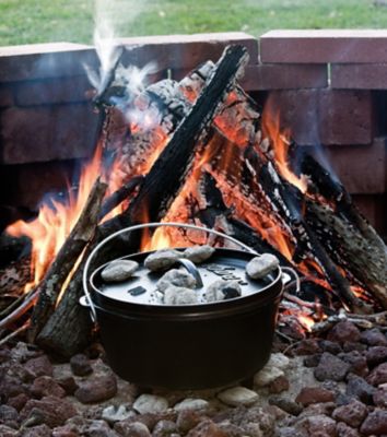 Image showing  Seasoned Deep Camp Dutch Oven