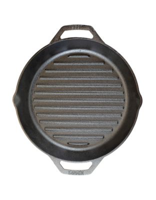 Image showing  Seasoned Dual Handle Grill Pan