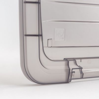 Image showing 9 th IRIS USA 72 Quart Plastic Storage Bin with Latching Buckles - 3 Pack