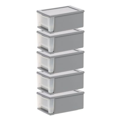 IRIS USA 7 Quart Plastic Stacking Drawer - 5 Pack [This review was collected as part of a promotion