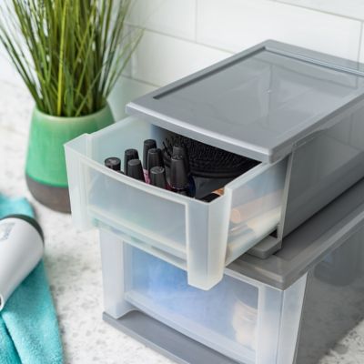 Image showing  7 qt. Plastic Stacking Drawer, 5 pc.