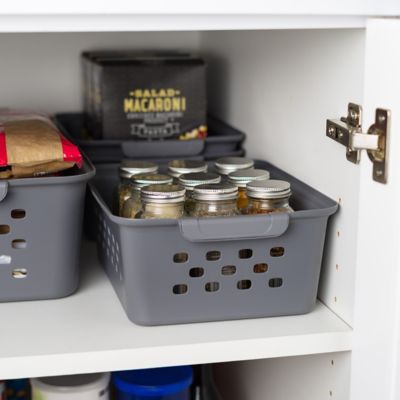 Image showing  Small Organizer Storage Basket - 10 Pack