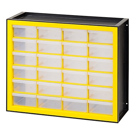 IRIS USA 24 Drawer Plastic Parts Storage Cabinet at Tractor Supply Co.