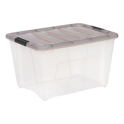 IRIS USA 3 gal. Store-It-All Storage Tote with Latching Buckles - 6 Pack at  Tractor Supply Co.