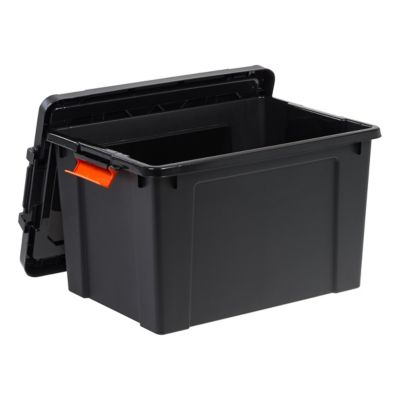 Image showing  19 gal. Store-It-All Storage Tote with Latching Buckles